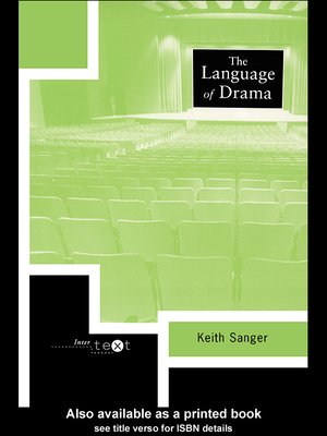 cover image of The Language of Drama